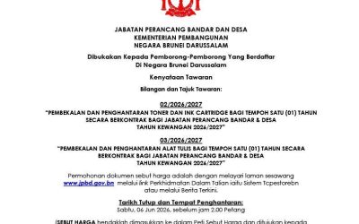 Bilangan Sebut Harga: 02/2026/2027 dan 03/2026/2027